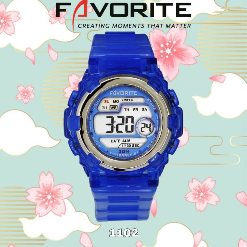 Jam Tangan Wanita Favorite Original 1102 Tahan Air COD