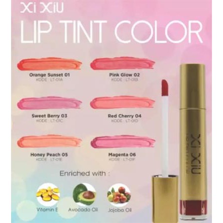 [BPOM] Xi XiU LIP TINT COLOR