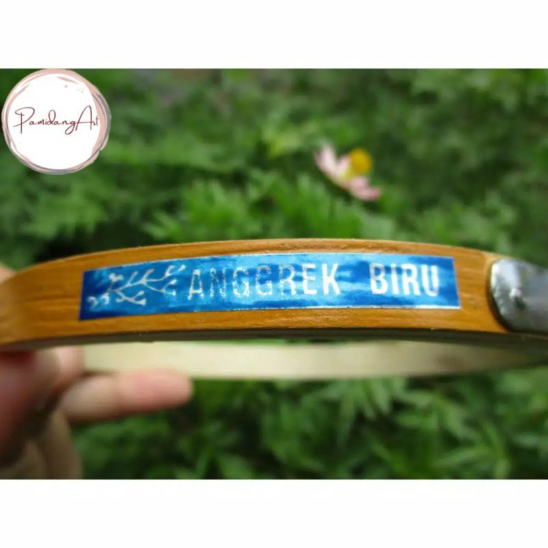 (lusin) Midangan kayu 15cm / hoop kayu / pembidang