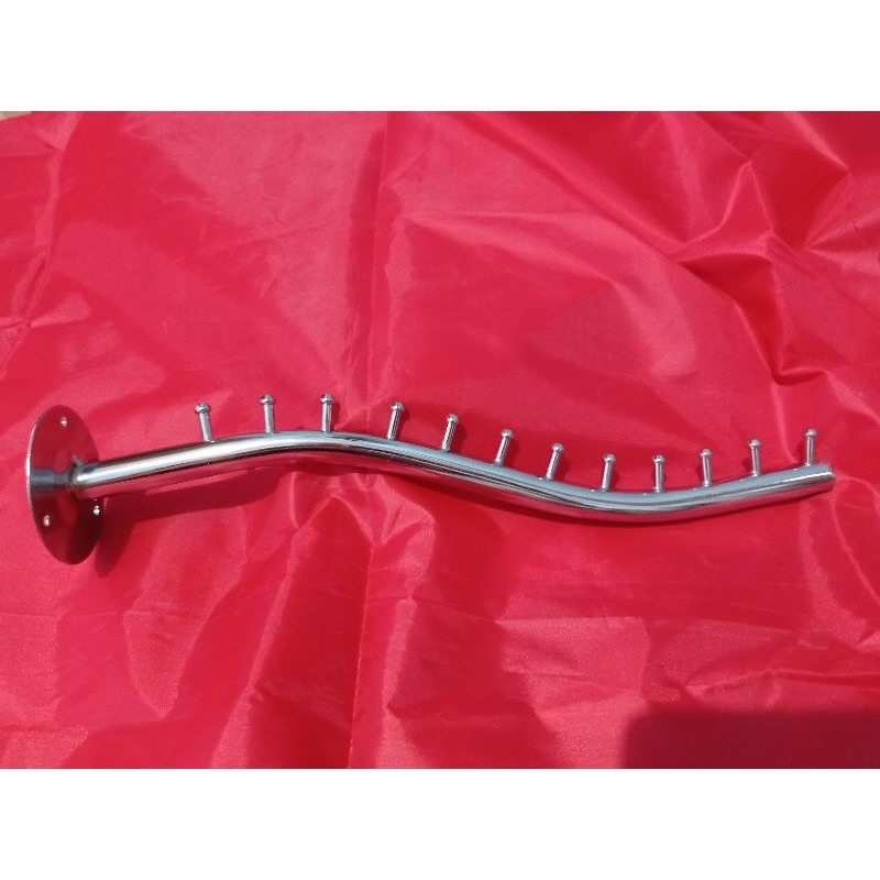 ✅BISACOD gantungan hanger baju hanger suling 12titik belalai