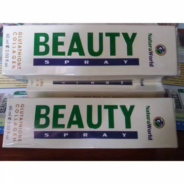 NATURA WORLD BEAUTY SPRAY ( glutathione collagen