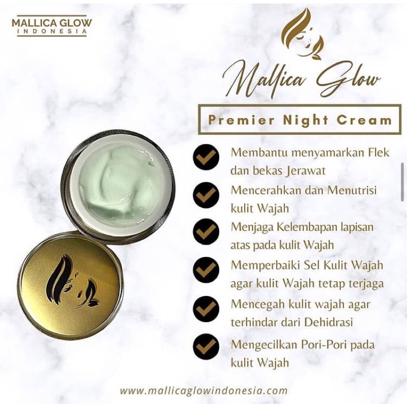 Mallica Glow Night Cream