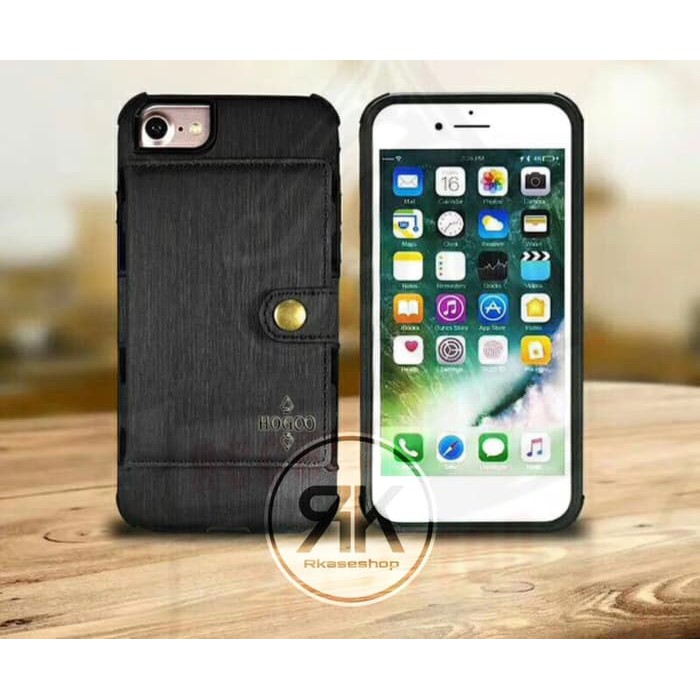 Iphone 7 8 WALLET dompet travel case casing cover
