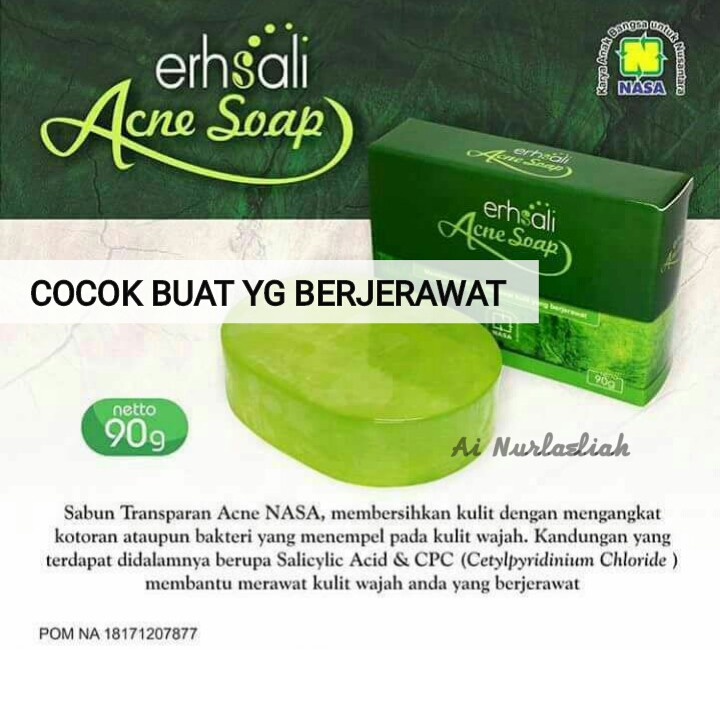 SABUN ERHSALI NASA