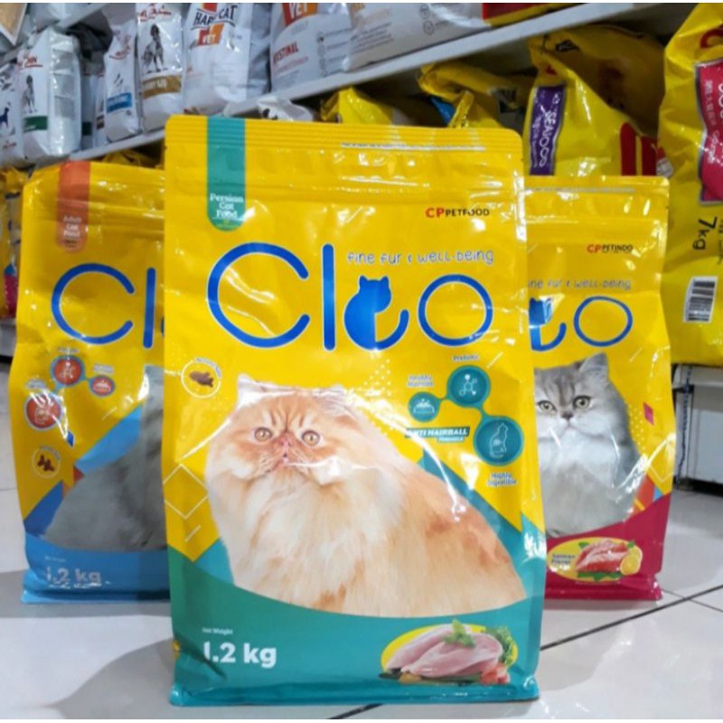 makanan kucing Cleo adult persian 1,2 kg