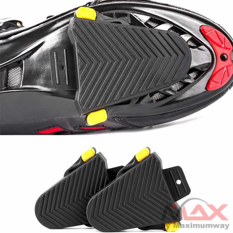 ZERAY Cleat Cover Pedal Sepeda Protector Clip for Shimano SPD-SL - RBL Warna Hitam