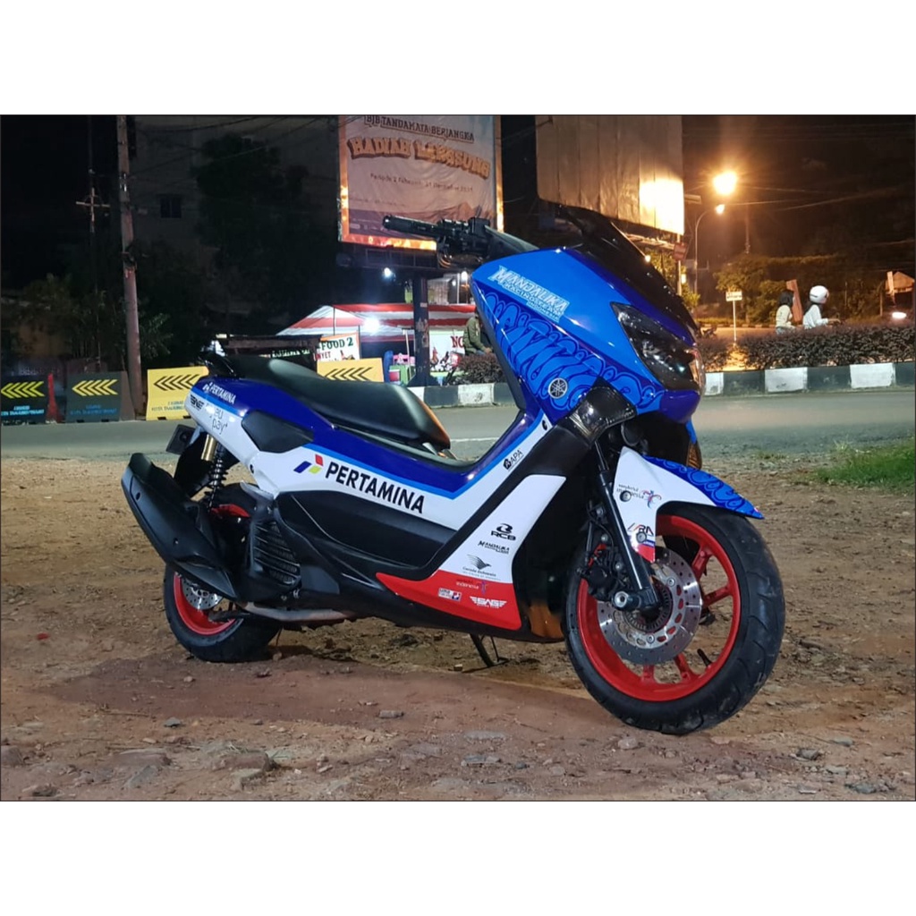 Decal NMAX Mandalika racing team