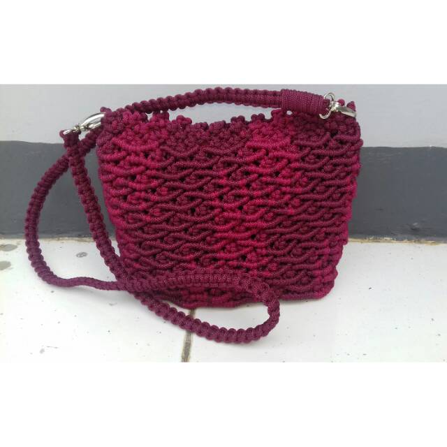 Tas tali kur motif sisik