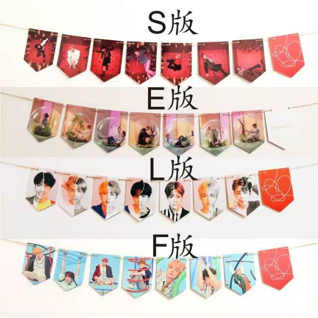 BUNTING FLAG BTS