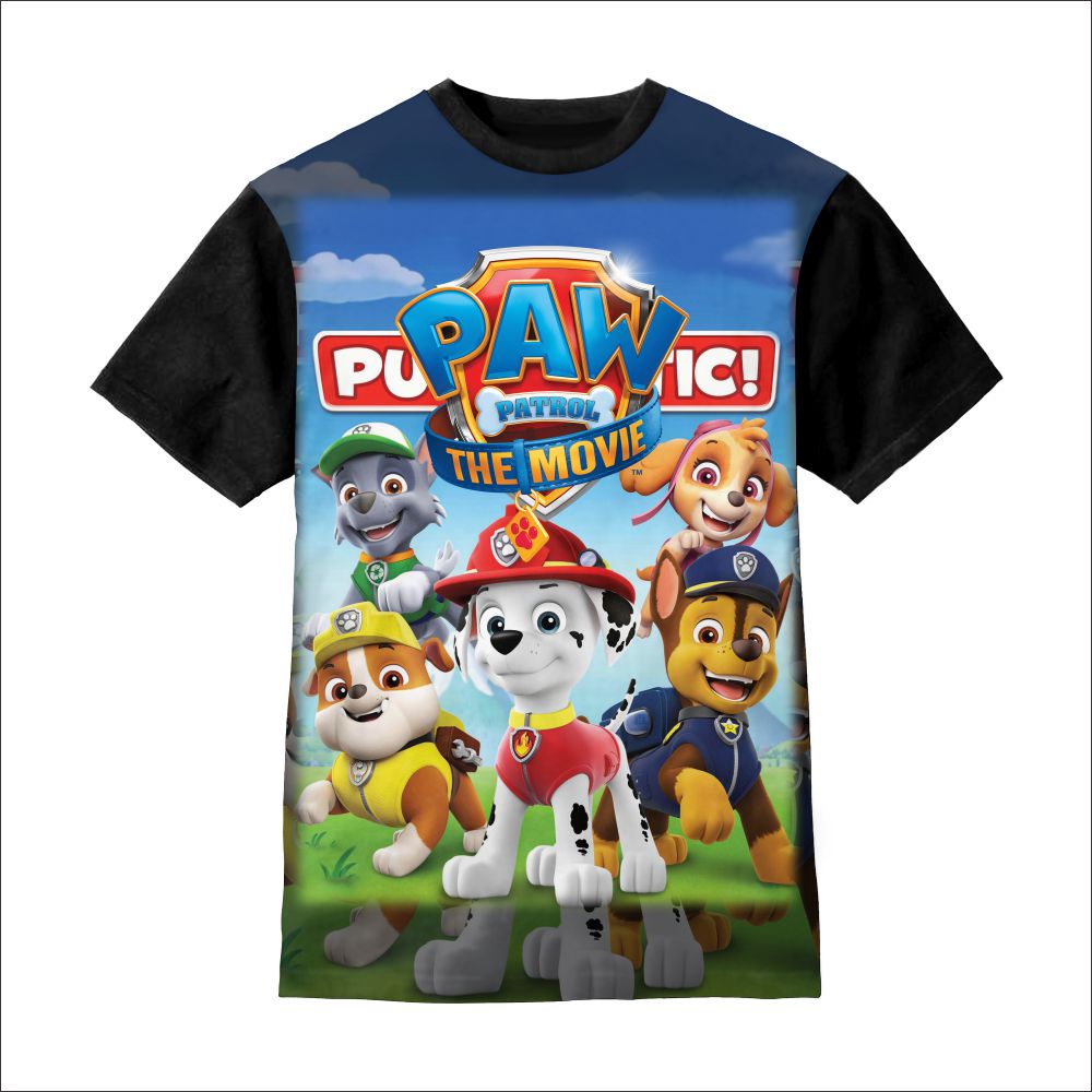 Kaos Anak Paw Patrol Baju Anak Anime Umur 1 12 Tahun - Game Pakaian Anak Laki Laki Perempuan Paw Pat