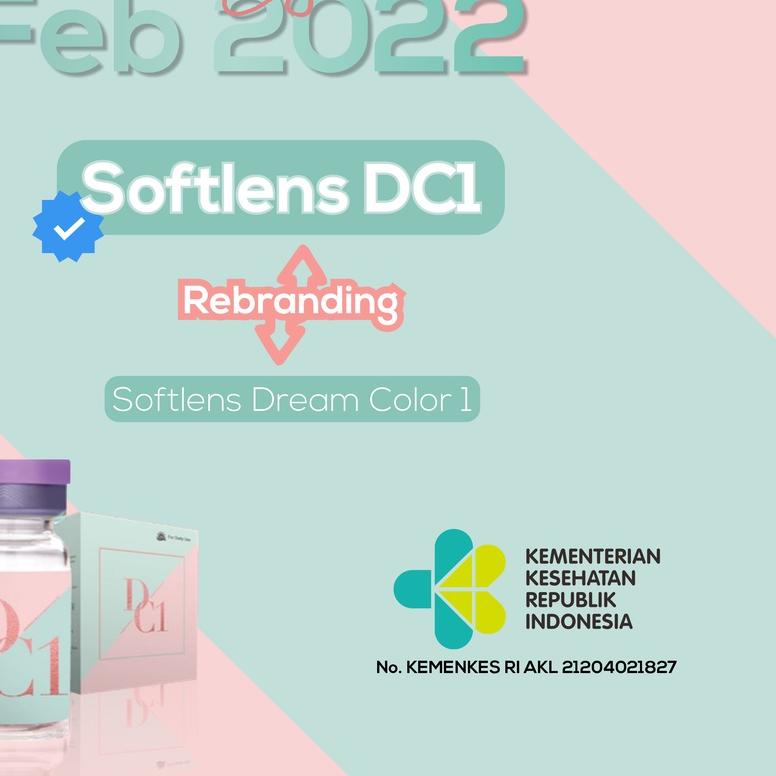 ☂ [GROSIR] ORIGINAL DC1 Softlens Matake Maki Teresa Pear Veronica Grey Brown Dreamcolor Soflens Wedd