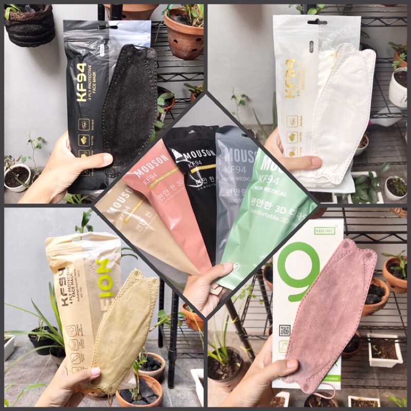 MASKER KF94 MOUSON CAREION KOREA KF94