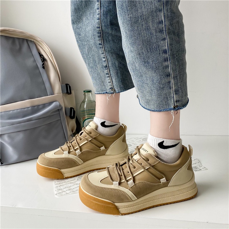 Sepatu Sneakers Wanita Korean Style / Sneaker AVANTIKA VA-188 Running Shoes - Sepatu Travelling Cewe Santai