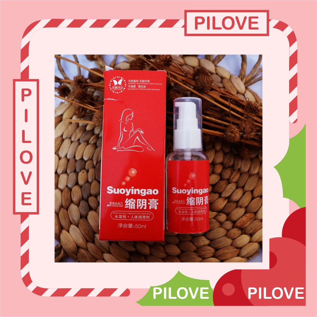 PILOVE - 100% PRIVASI AMAN Pelumas Pelicin Gel Tetes Pengencang dan Pengembali Perawan Wanita Pelumas Vagina dan Miss V