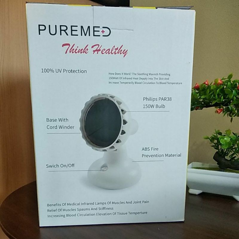 Lampu Infrared Puremed / Lampu Therapy Infra Merah / Lampu Infrared / Medical Infrared Lamps