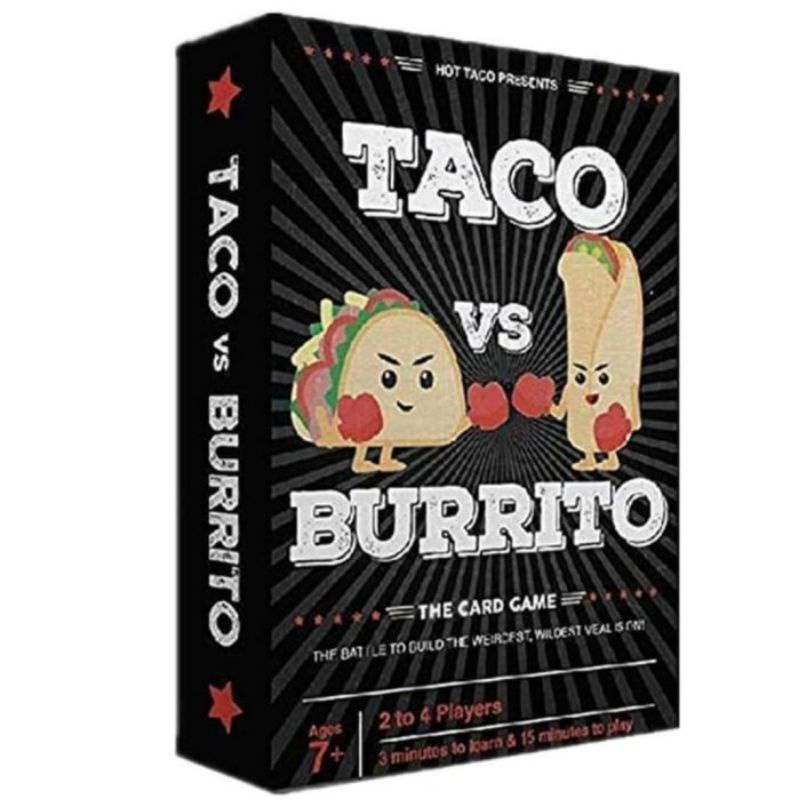 taco vs burrito board game