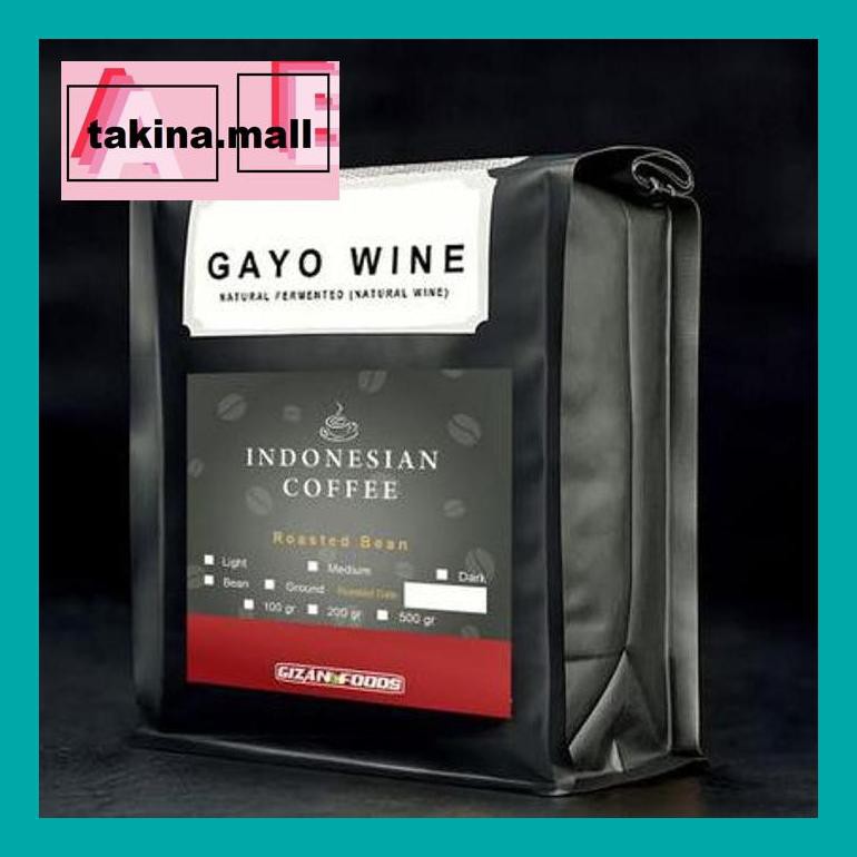 

Koptakk0 Kopi Gayo Wine Natural Process Arabica 200 Gr (Biji/Bubuk) - Biji Tak05Sc