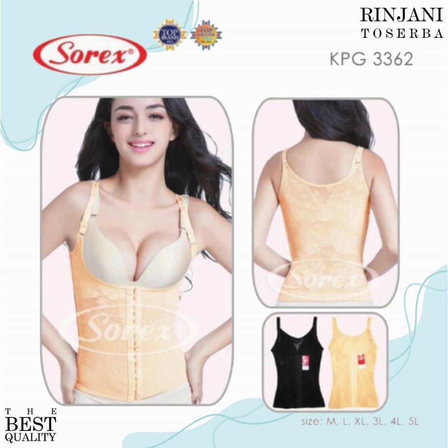 Sorex KPG 3362 Stagen Punggung - Korset Pelangsing / Pengecil / Pengencang Perut Korset Pelangsing -