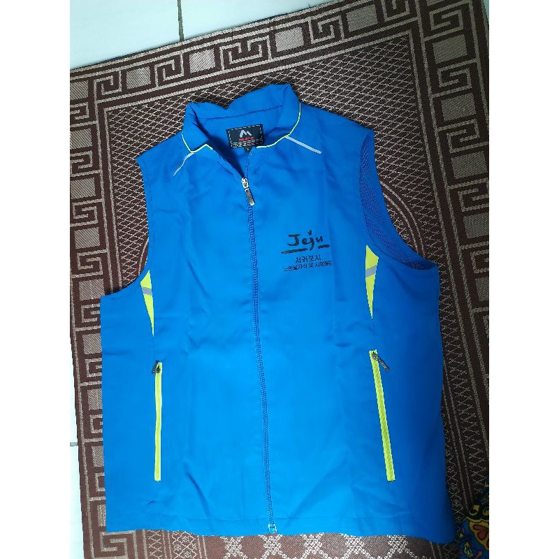 rompi / vest parasut sepeda preloved