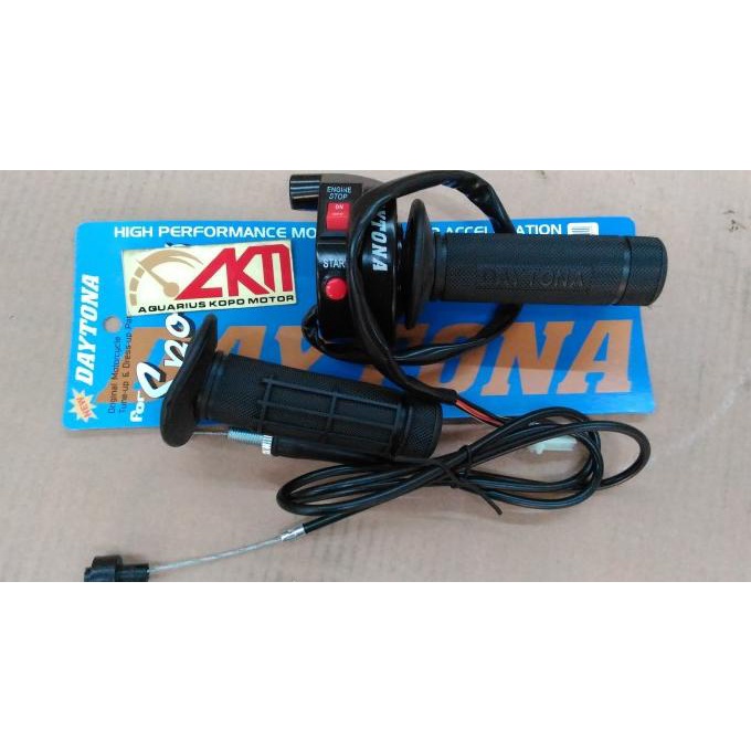 Gas Spontan Daytona 2 Tombol Saklar Motor Bebek Quick Throttle akm6666 dijamin