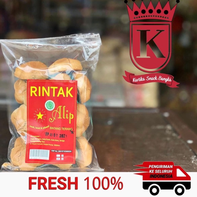

Kue Rintak Bangka Cap Alip