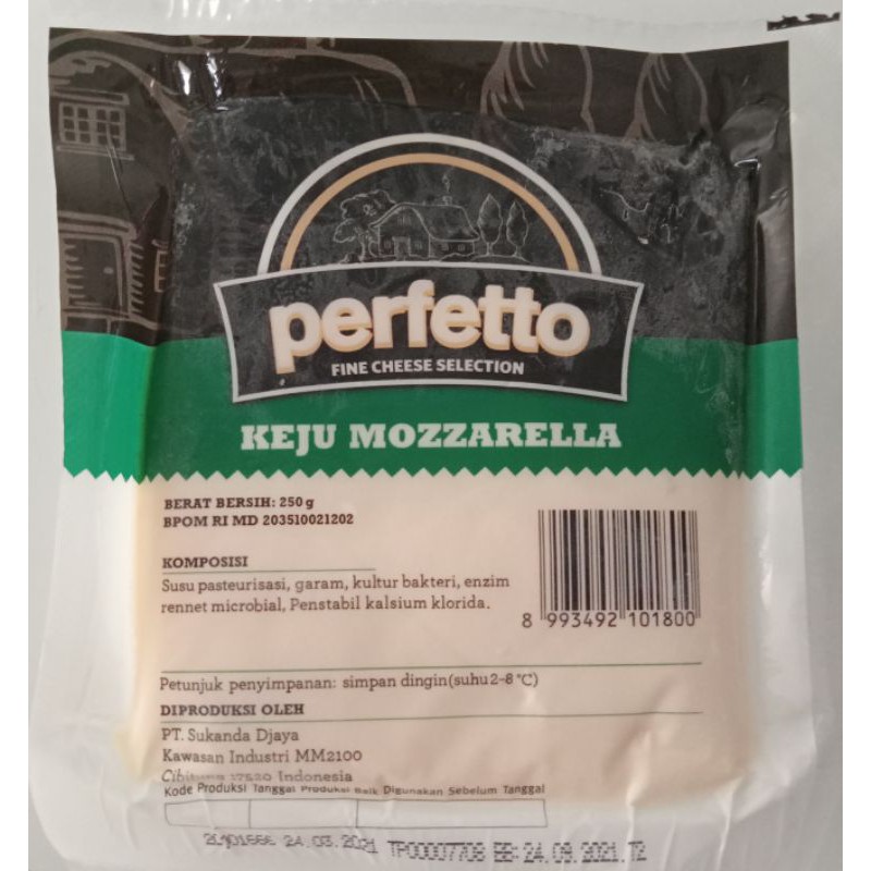 

PERFETTO Keju Mozzarella 250 gr