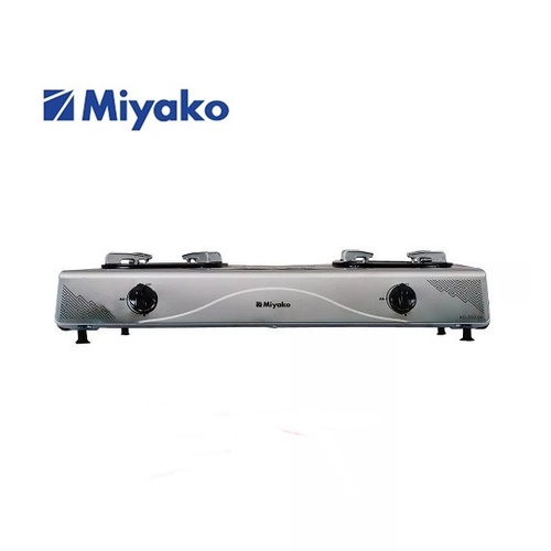 Miyako Kompor Gas 2 Tungku Stainless Steel KG-202SE