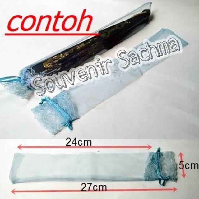 Sarung tile souvenir kipas bordir