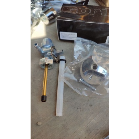 KRAN BENSIN TIGER REVO GORILLA MURAH SET FILTER + SAMBUNGAN KRAN