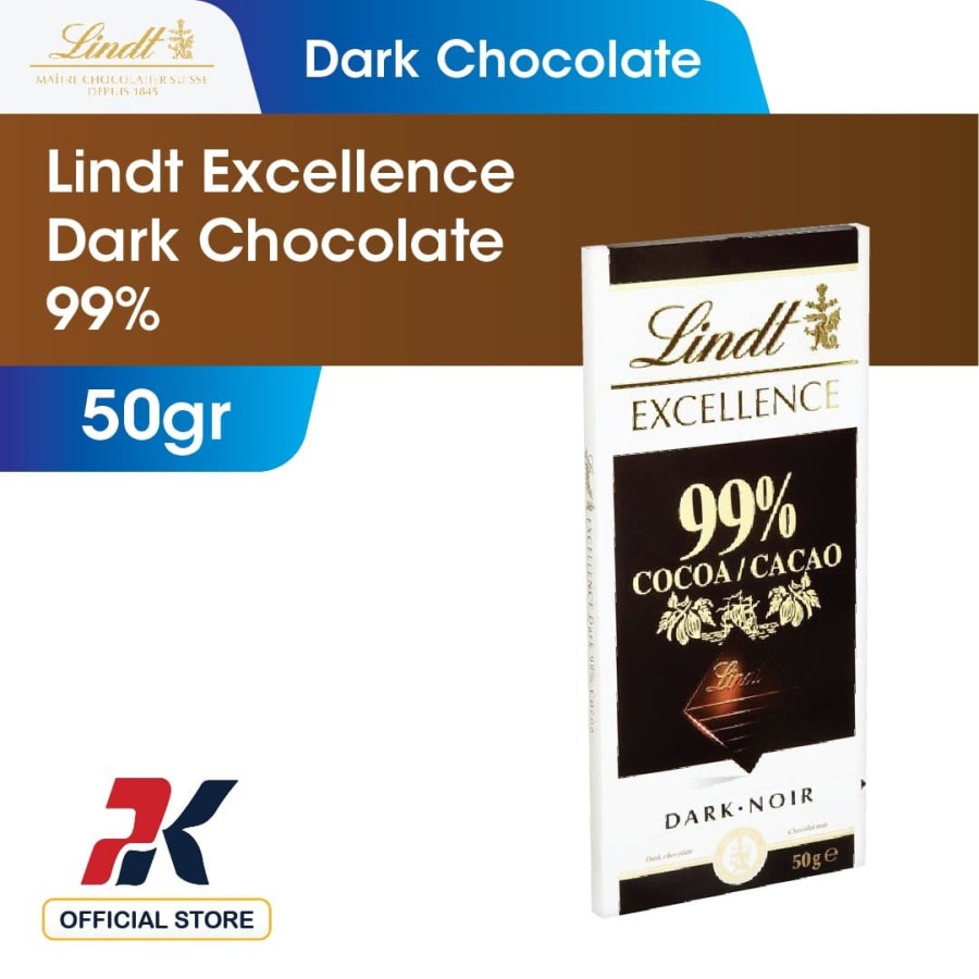 

Lindt Excellence Dark Chocolate 99%