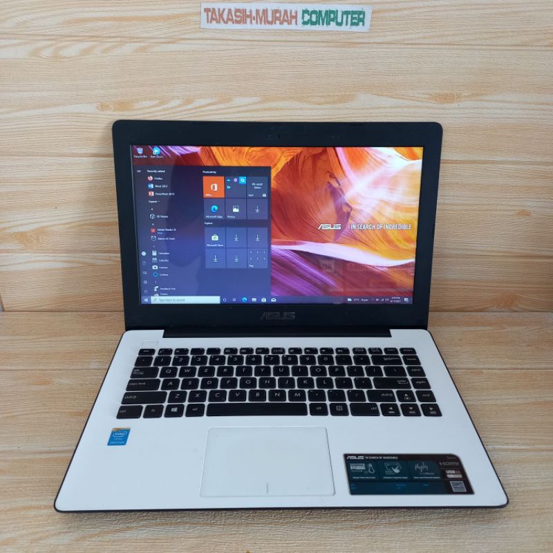 laptop Asus x453MA N2830 ram 2GB hdd 500 scond-warna random