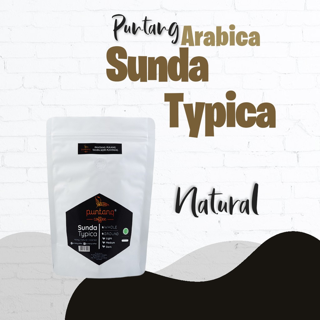 

Kopi hitam arabika SPECIALTY sunda typica gunung puntang 250gr Natural/Honey/Washed