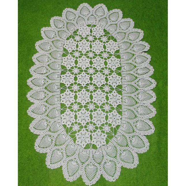 Taplak Rajut Oval/Tablecloth