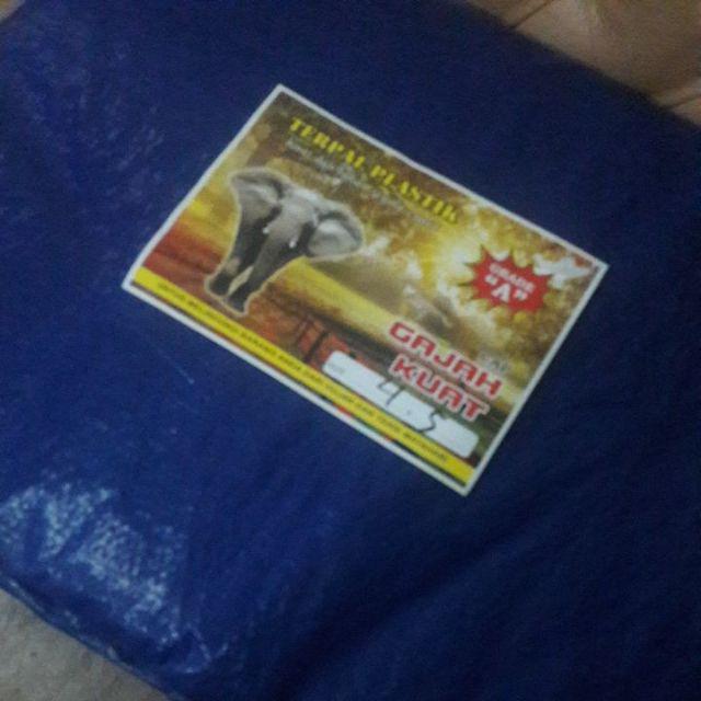 Terpal Plastik Cap Gajah 4 X 5 Meter