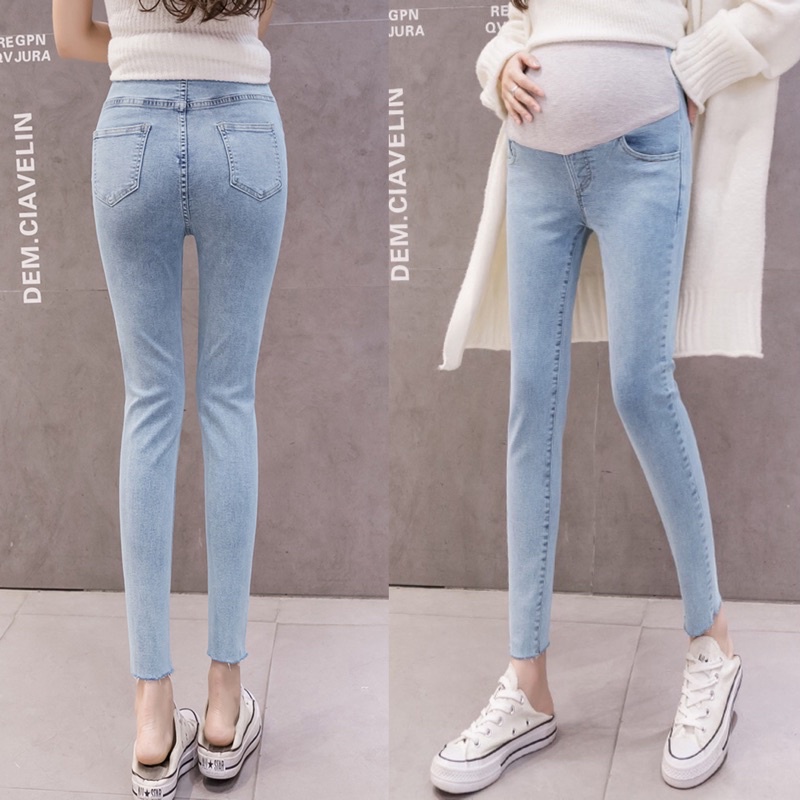 New!Celana Jeans Ibu Hamil Soft &amp; Stretch 5551