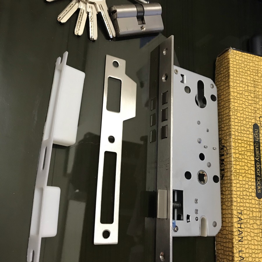 Body kunci pintu lidah stainless soligen