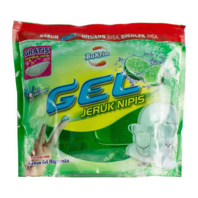 PROMO BUKRIM 1 LITER  GEL CUCI PIRING/CUCI BAJU