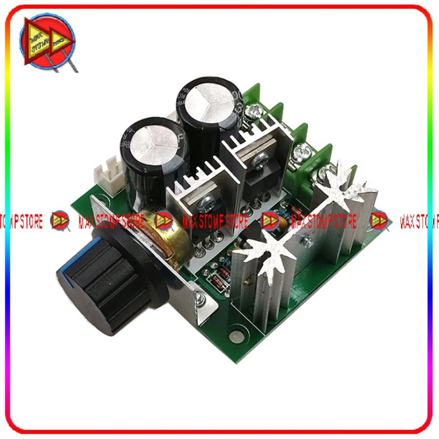 Modul Dimmer DC PWM Pengatur Penurun Kecepatan Motor Dinamo XM490D