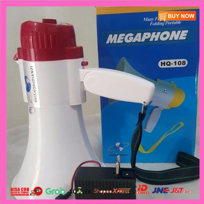 [[[COD AKTIF]]] MEGAPHONE PENGERAS SUARA / SPEAKER DEMO / TOA PENGERAS SUARA TERMURAH - Merah