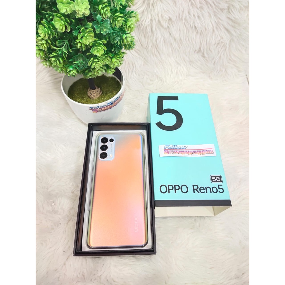 Oppo Reno 5 5G Ram 8 Rom 128GB (Second)