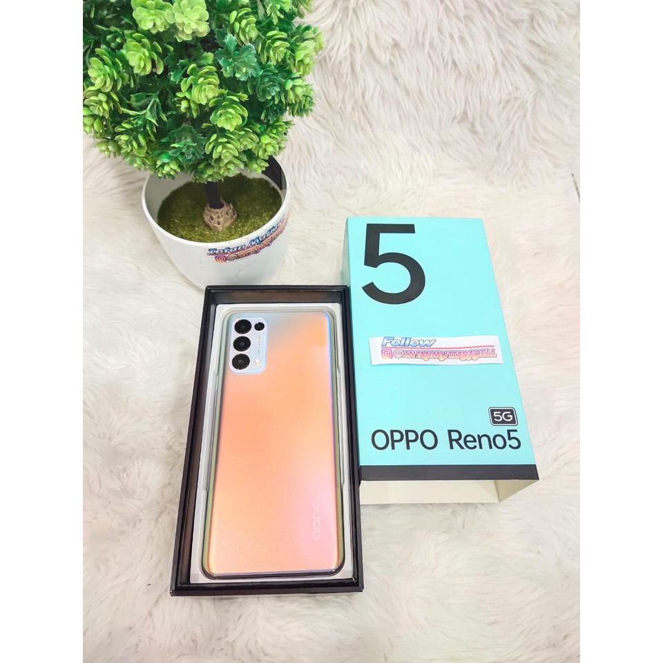 Oppo Reno 5 5G Ram 8 Rom 128GB (Second)