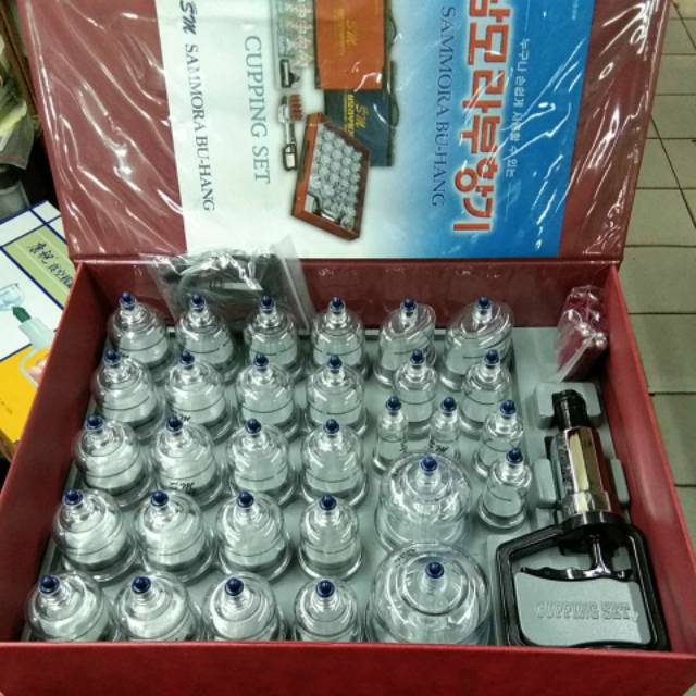 Cupping Bekam Alat Bekam Kop Bekam Alat terapi bekam sammora isi 30