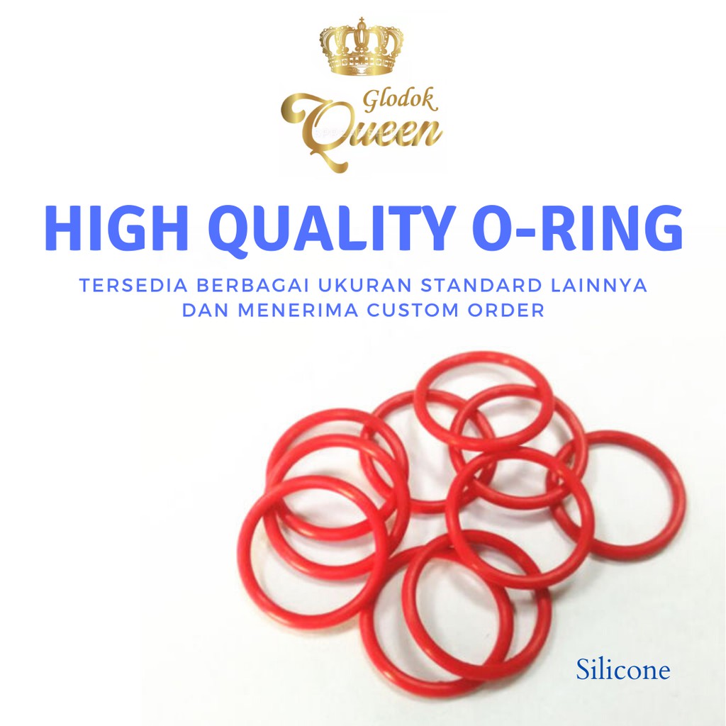 O Ring Oring Std Japan Jis Silicone70 P1 Cs 5 70 X Id 119 60 Mm Shopee Indonesia