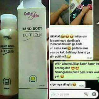 collaskin hand body lotion SZAVA /hand body nasa