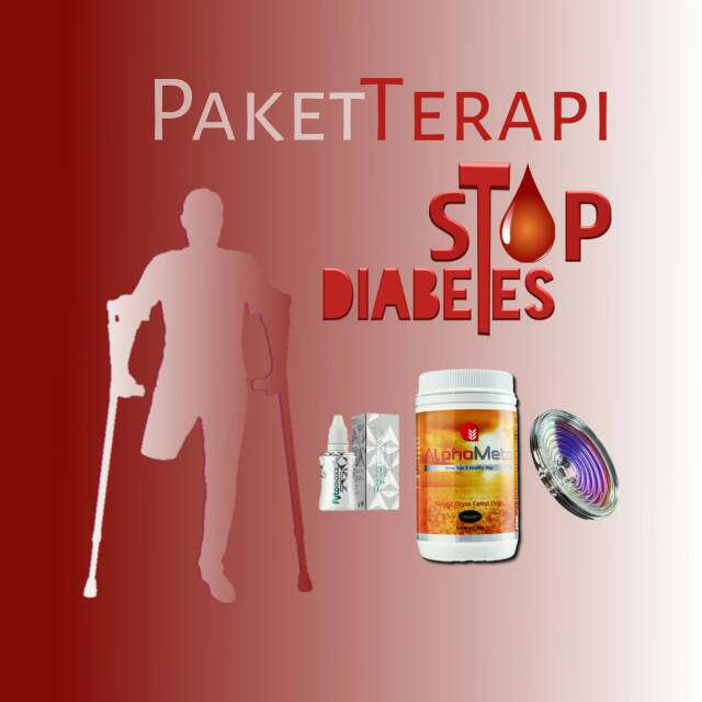 Paket Terapi Stop Diabetes & Amputasi (Alphaspin,alphameta,fytomaxx)