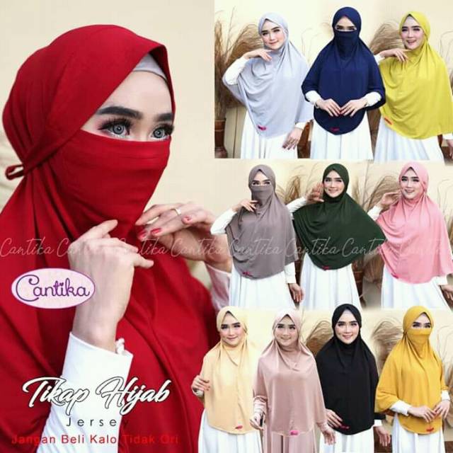 Jilbab niqob minimal pembelian 3 pics