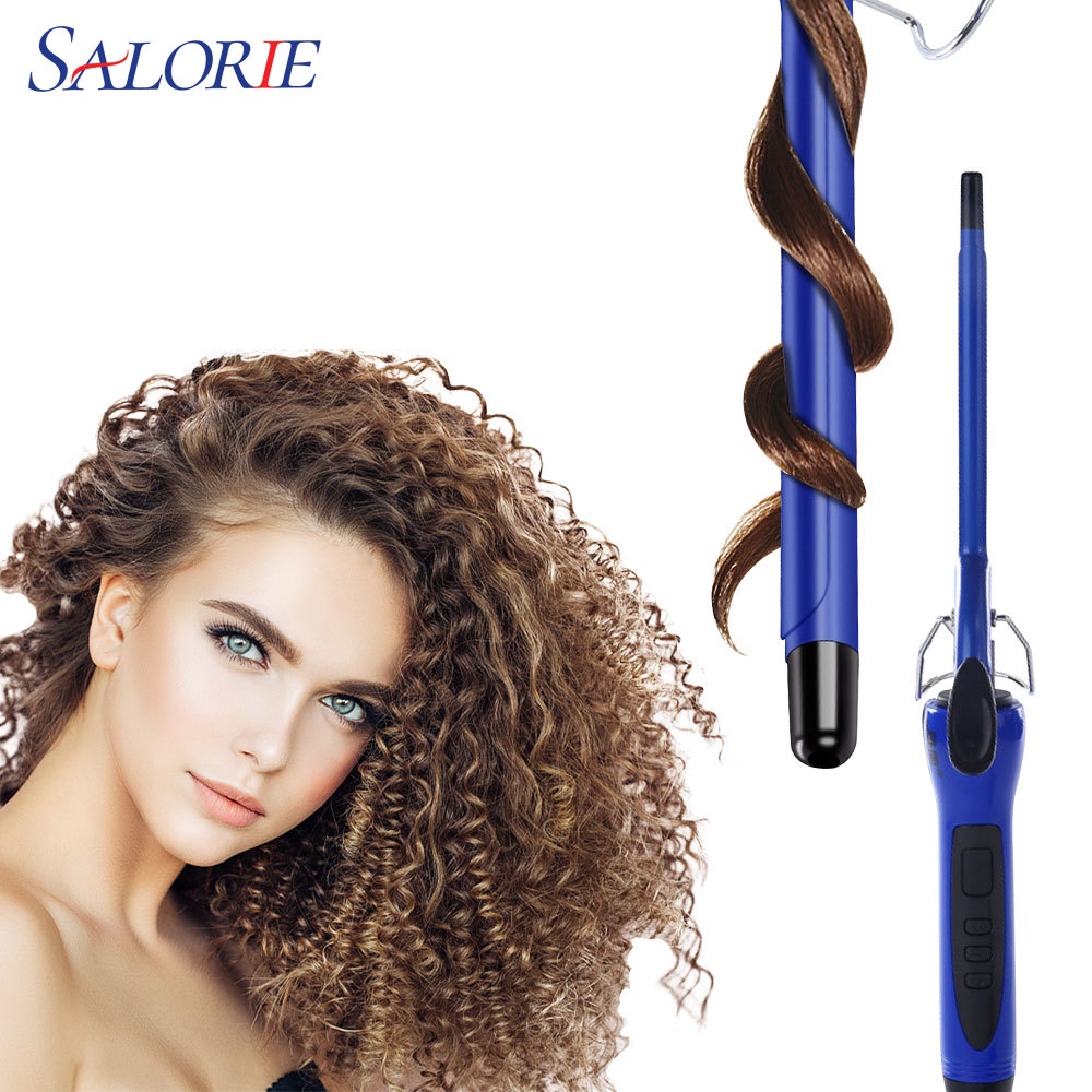 Salorie Catokan Pengeriting Rambut Profesional Dengan Layar Lcd Temperatur Adjustable P00227