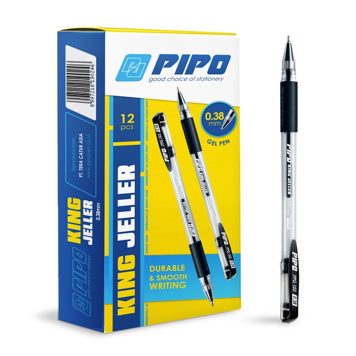 

@@SALE@@@ Pulpen Merk PIPO King Jeller PPG103