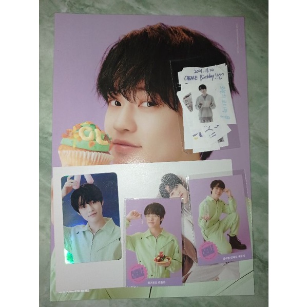 Chenle sg21 set bene aladin holo nct dream season greetings 2021