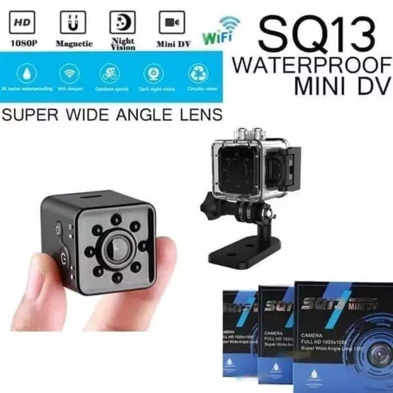 ORIGINAL SQ13 MINICAM SPY CAM WIFI WATERPROOF